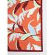 Floral printed scarf burnt orange - Woman - One size - MANGO