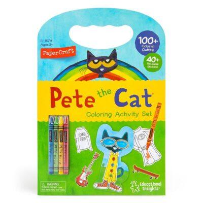 PaperCraft Pete The Cat Coloring Activity Set