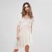 Free People Dresses | Free People Love On The Run Dress Size Small | Color: Pink/White | Size: S