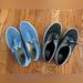 Vans Shoes | Lot Of (2) Pairs Of Men’s Vans Shoes | Color: Black/Blue | Size: 9