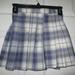 Jessica Simpson Bottoms | Jessica Simpson Plaid A-Line Skirt Navy Blue Tartan Size 08 | Color: Blue | Size: 8g