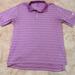 Adidas Shirts | Adidas Polo Shirt Mens Small Purple White Golf Golfing Rugby Casual Adult | Color: Purple | Size: L