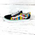 Vans Shoes | New Vans X Sesame Street Old Skool Black/Multi Sneakers Men 8.5 Limited-Edition. | Color: Black/Red | Size: 8.5