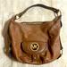 Michael Kors Bags | Michael Kors Brown Leather Boho Purse. Pre-Owned | Color: Brown | Size: Os