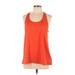 Gap Fit Active Tank Top: Orange Activewear - Women's Size Large