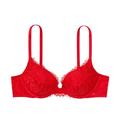 Victoria's Secret Intimates & Sleepwear | Dream Angels Lace Push-Up Bra: Lightly Lined | Color: Red | Size: 36d