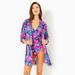 Lilly Pulitzer Swim | Lilly Pulitzer Natalie Shirtdress Cover-Up In Blue Rhapsody Orchid You Not S Nwt | Color: Pink/Purple | Size: S