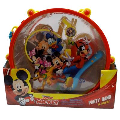 Disney Toys | Disney Mickey Mouse Clubhouse Mickey's Party Band 10 Piece Set Music Instruments | Color: Red | Size: Osbb