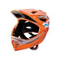 Hape E1093 Cross Racing Fullface- und BMX-Helme Kinder, Orange, Einheitsgröße