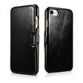 ICARER Case For Apple Iphone 8 And 7 (4.7 Inches) Vintage Look Black