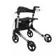 Rollator Walkers Four Wheel Rollator with Fold Up Removable Back Support,Rollator Walker with Seat, Comfortable Handles and Thick Backrest, Folding Walker for Seniors