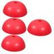 Yardwe 4pcs Semicircle Massage Ball Kids Sensory Gifts Massage Ball for Kindergarten Foot Massage Ball Yoga Step Ball Gym Massage Ball Gym Yoga Ball Sports Plastic Relaxation Ball Fitness