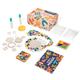 Sculpd Kids Mosaic Kit, Painting Craft Set for Kids, Pottery, Includes Mosaic Tiles, 1 Tangram Tile Game, 2 Bags of Plaster, Additional Crafting Supplies & 1 Coster, Montessori Education (Age 7+)