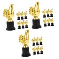 Unomor 18 Pcs Kids Awesome Trophy Football Decor Soccer Trophy Football Trophy Basketball Trophy Football Trophies Tournament Trophy Trophies for Kids Reward Child Sports Toy Plastic