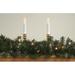 The Holiday Aisle® Pre-Lit Canadian Pine Artificial Christmas Garland - Multi Lights in Blue/Green | 9' 10" L | Wayfair