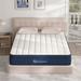 California King Firm 12" Memory Foam Mattress - SUAYEA Premium Hybrid Medium-Firm Comfort | 75 H x 84 W 12 D in Wayfair SB-12CK-01