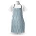 East Urban Home Scale Apron Unisex, Hand Drawn Fish Skin, Adult Size, Teal White, Polyester | Wayfair C14CE8F10B714B74856ECB982AEFE449