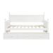 Alcott Hill® Chartese Twin Daybed Wood in White | 43 H x 80.5 W x 41.8 D in | Wayfair D29B11736D5E4C37A96A1B3CE7E5A0CA