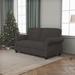 Latitude Run® Comfy Sofa Couch w/ Extra Deep Seats in Brown | 33.11 H x 56.3 W x 30.3 D in | Wayfair 1794C75BB1374BE59ACD4E67518F1668