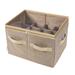 Rebrilliant 16 Pair Shoe Storage Box Fabric in Brown | 13.4 H x 19.7 W x 15.7 D in | Wayfair F62DAC449C62417F86C1DA05A738C351