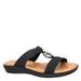 Easy Street Talia - Womens 6 Black Sandal Medium