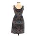 Anthropologie Casual Dress - A-Line Scoop Neck Sleeveless: Black Dresses - Women's Size 10