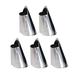 5pcs Adjustable Stainless Steel Finger Protector Manual Peeling Beans Device Kitchen Convenience Tools for Cutting Dicing Peeling Skinning