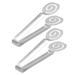 NUOLUX 2PCS Stainless Steel Tea Bag Squeezer Filterable Tong Tea Bag Strainer for Food Cooking Kitchen