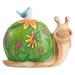 TOYMYTOY 1Pc Snail Shape Solar Light Creative Garden Light Adorable Landscape Lamp