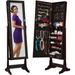 Freestanding Jewelry Armoire Cabinet - N/A