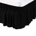 Bed Skirt Polyester Elastic Wrap Around Dust Ruffle