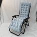 63 Rocking Lounge Chair Deck Chaise Cushion Pad Recliner Bench Mat With 6 Ties
