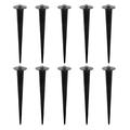 10 Pcs Solar Ground Pole Outdoor Lights for House Garden Ground Stake Solar Lights Landscaping Stakes Lawn Solar Stake