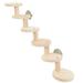 Hamster Climbing Ladder Rabbit Toys Hamster Ladder Toy Rat Ladder Pet Gift Wooden Ladder Hamster Climbing Toy