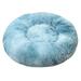 FNOCHY WINTER Calming Dog Beds for Small Medium Large Dogs - Round Donut Machine Washable Dog Bed Anti-Slip Faux Fur Fluffy Donut Cuddler Cat Bed Multiple Sizes XS-XXL