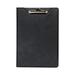 1PC Samsill Value Padfolio Heavyweight Sealed Vinyl Brass Clip Inside Front Pocket Black