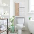 Ace Over-The-Toilet Storage Shelf White & Natural Oak