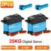 2Pcs 35KG Metal Gear Digital Servo High Torque & Speed for 1/8 1/10 RC Car Servo