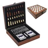 Dazzduo Chess Dices Dotted Tiles Chess 4-in-1 Kids Chess Chess Chess Dices Dotted Chess Chess Dices 4-in-1 Wooden Chess Blocks 4-in-1 Chess ERYUE Blocks 4-in-1 Chess Set Kids Chess Chess 4-in-1 Chess