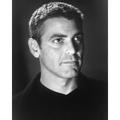 George Clooney Studio Portrait In Black 24x36 Classic Hollywood Poster