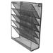 Hanging File Rack for Wall Metal Storage Rack Wall-mounted Document Holder Office File Organizer