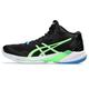 Asics Herren Trainingsschuhe SKY ELITE FF MT 2 Indoor, schwarz/grün, Gr. 44EU