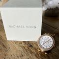 Michael Kors Accessories | Michael Kors Rose Gold Tone Stainless Steel Parker Mk5781 Women's Wristwatch | Color: Gold | Size: Os
