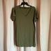 Madewell Dresses | Madewell, Olive Green Fly Dress, Size Xs. Lightly Used, Great Condition! | Color: Green | Size: Xs