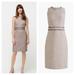 J. Crew Dresses | J. Crew Sheath Dress Twinkle Tweed Purple Gold Ac411 Size 00 | Color: Gold/Purple | Size: 00