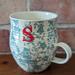 Anthropologie Dining | Anthropologie Homegrown Monogram S Mug | Color: Green/Red | Size: 4" X 3.5"