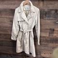 Anthropologie Jackets & Coats | Anthropologie Trench Coat | Color: Cream | Size: 14