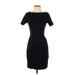 Cos Casual Dress - Sheath: Black Print Dresses - Women's Size X-Small