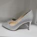 Jessica Simpson Shoes | Jessica Simpson Lindiza Rhinestones Sparkly Silver Heels New Size 8 | Color: Silver | Size: 8