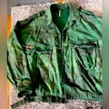 Free People Jackets & Coats | Free People Slouchy Camo Bomber Jacket Sz M | Color: Green | Size: M